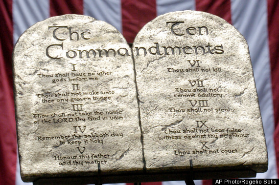 What are the Ten Commandments